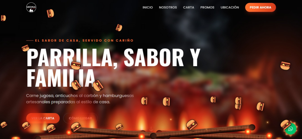 Medina Grill — Sistema de gestión