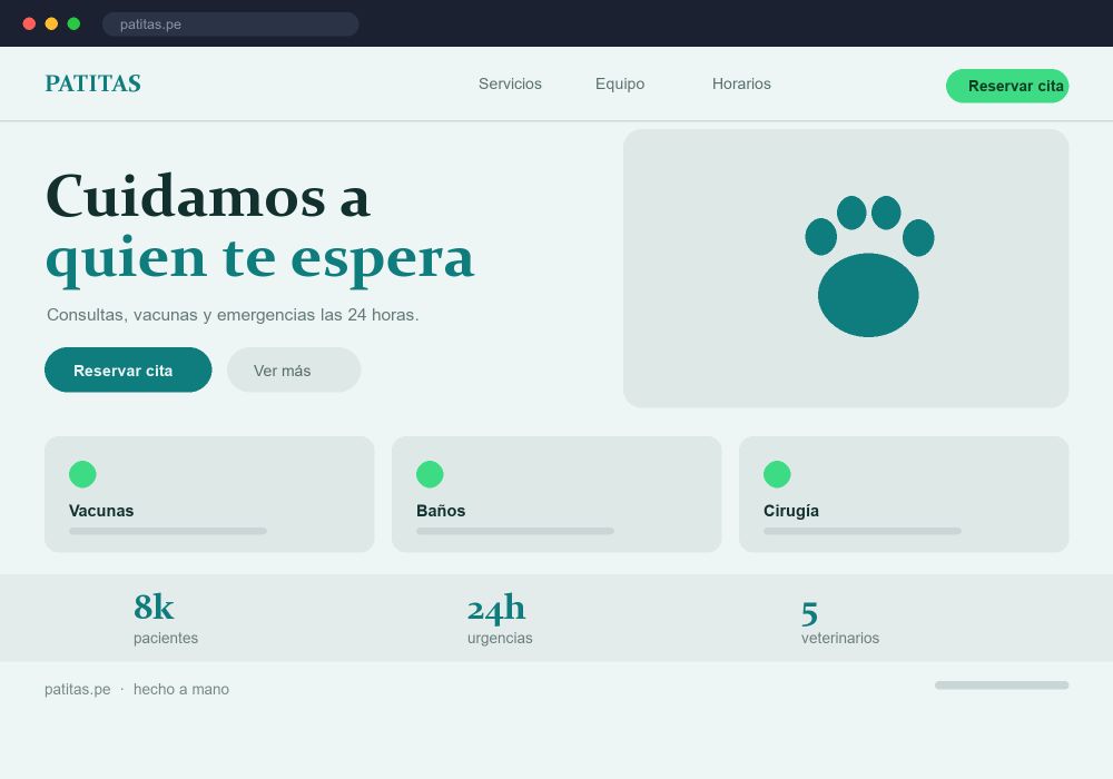 Sitio de Veterinaria